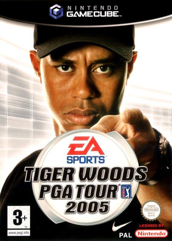 Tiger Woods PGA Tour 2005 box art for Xbox